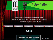 Tablet Screenshot of federalfilmsociety.com